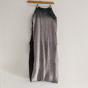 Lightweight Gray Ombre Infinity Scarf